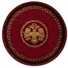 ΧΑΛΙ ΕΚΚΛΗΣΙΑΣΤΙΚΟ ATHOS 2128A BURGUNDY  ΡΟΤΟΝΤΑ - 250X250  NewPlan