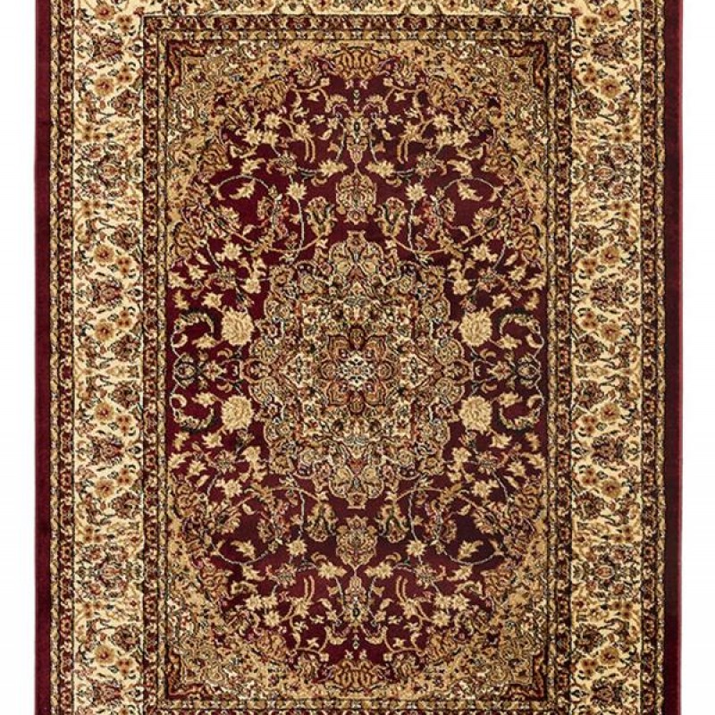 ΧΑΛΙ PERSIA 5649 BURGUNDY ΜΕ ΚΡΟΣΣΙ - 133X190  NewPlan