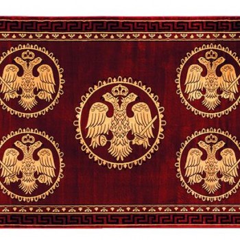 ΧΑΛΙ ΕΚΚΛΗΣΙΑΣΤΙΚΟ ATHOS 2128B BURGUNDY - 300X200  NewPlan