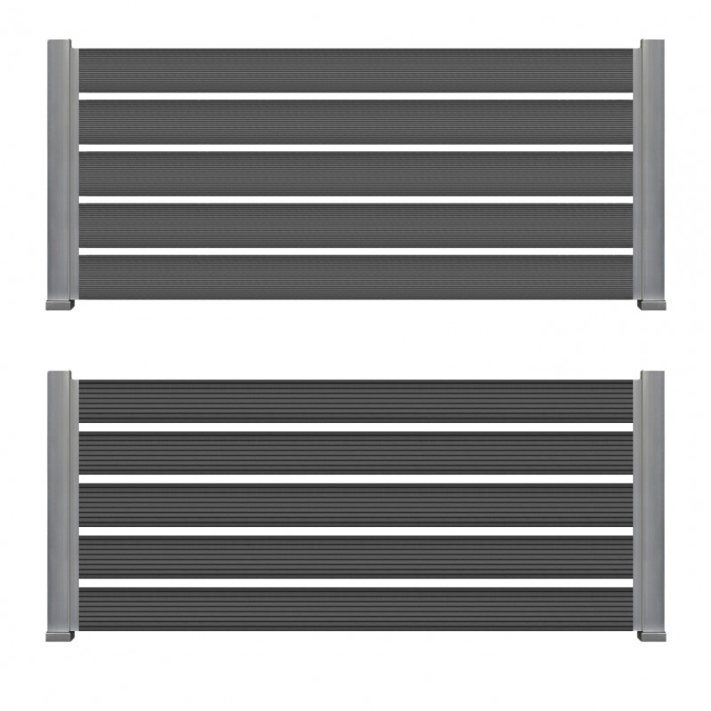 WPC ΠΕΡΙΦΡΑΞΗΣ 20/140mm D.GREY 50 NewPlan