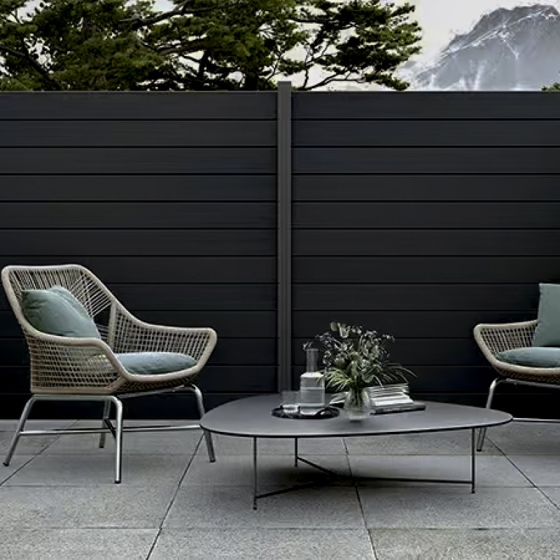 WPC ΠΕΡΙΦΡΑΞΗΣ PRIVE 20/120mm D.GREY 6050 NewPlan