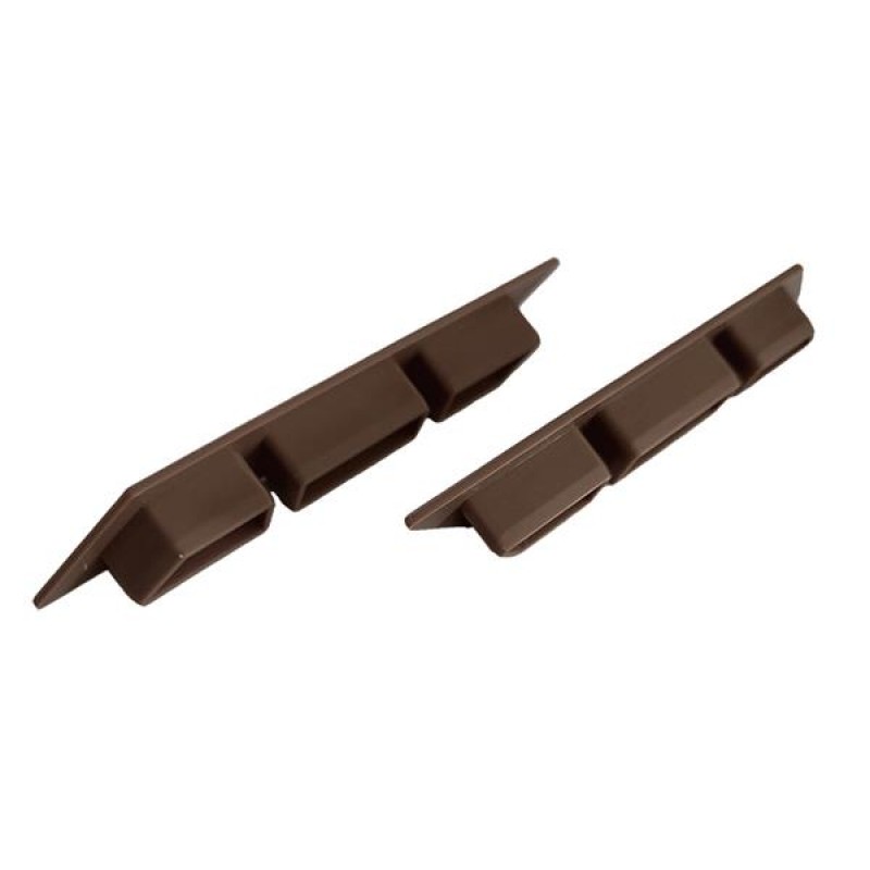 ΤΑΠΑ ΠΛΑΣΤΙΚΗ ΓΙΑ DECK ΠΕΡΙΦΡΑΞΗΣ  Φ12mm 60110 D.BROWN LEFT NewPlan