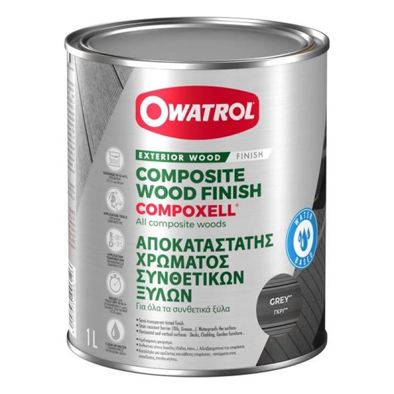 ΑΠΟΚΑΤΑΣΤΑΤΗΣ  OWATROL COMPOXELL GREY - 2,5L NewPlan