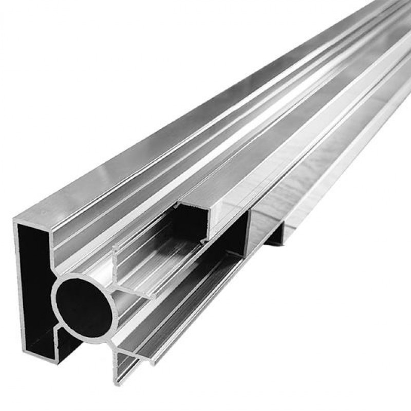 ΚΟΛΩΝΑ ΓΩΝΙΑ ΑΝΟΔ.ΑΛΟΥΜΙΝΙΟΥ ΕΝΙΣΧΥΜΕΝΗ ΜΕ ΚΑΠΑΚΙΑ 50X50/20mm 3Μ NewPlan