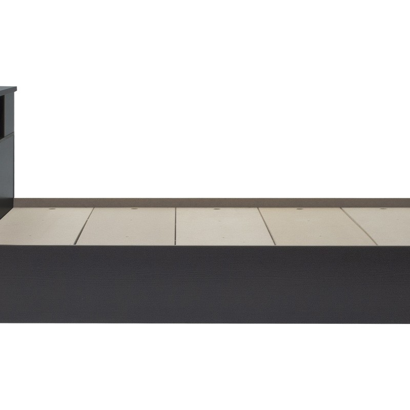 Κρεβάτι OLYMPUS pakoworld χρώμα wenge 160x200εκ