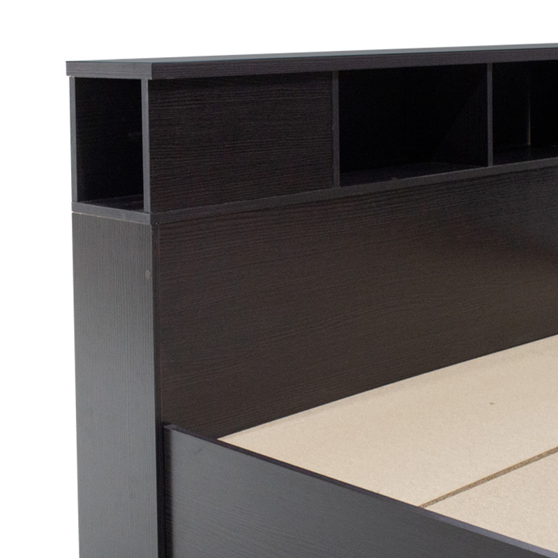 Κρεβάτι OLYMPUS pakoworld χρώμα wenge 160x200εκ