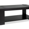 Τραπέζι σαλονιού OLYMPUS pakoworld χρώμα wenge 110x51x42,5εκ