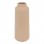 Βάζο Breal pakoworld κεραμικό σε μπεζ απόχρωση Φ12x30εκ