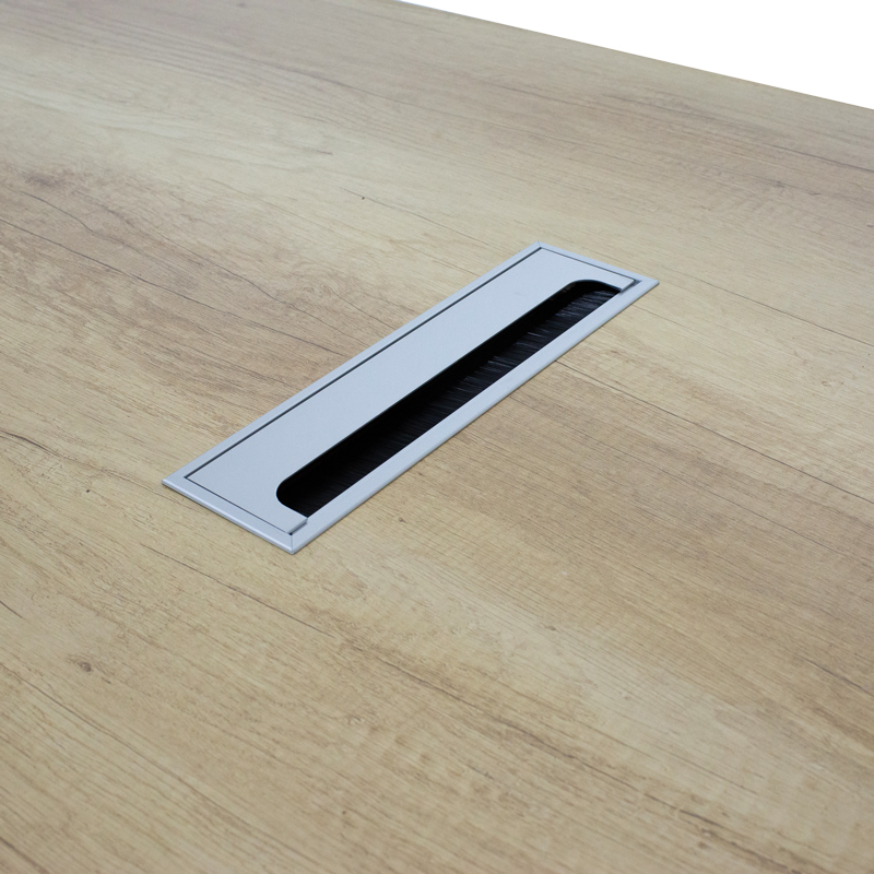 Γραφείο εργασίας αναστρέψιμο επαγγελματικό Amazon pakoworld σε φυσική απόχρωση 200x170x75εκ