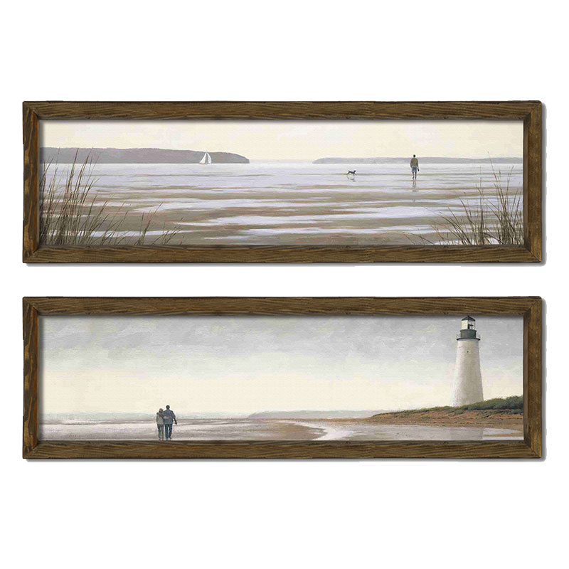 Πίνακας σε mdf PWF-0210 pakoworld με ξύλινο πλαίσιο-ψηφιακή εκτύπωση 2πτυχο