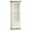 Βιτρίνα Jaden pakoworld golden oak-λευκό antique 70,5x43x197,5εκ