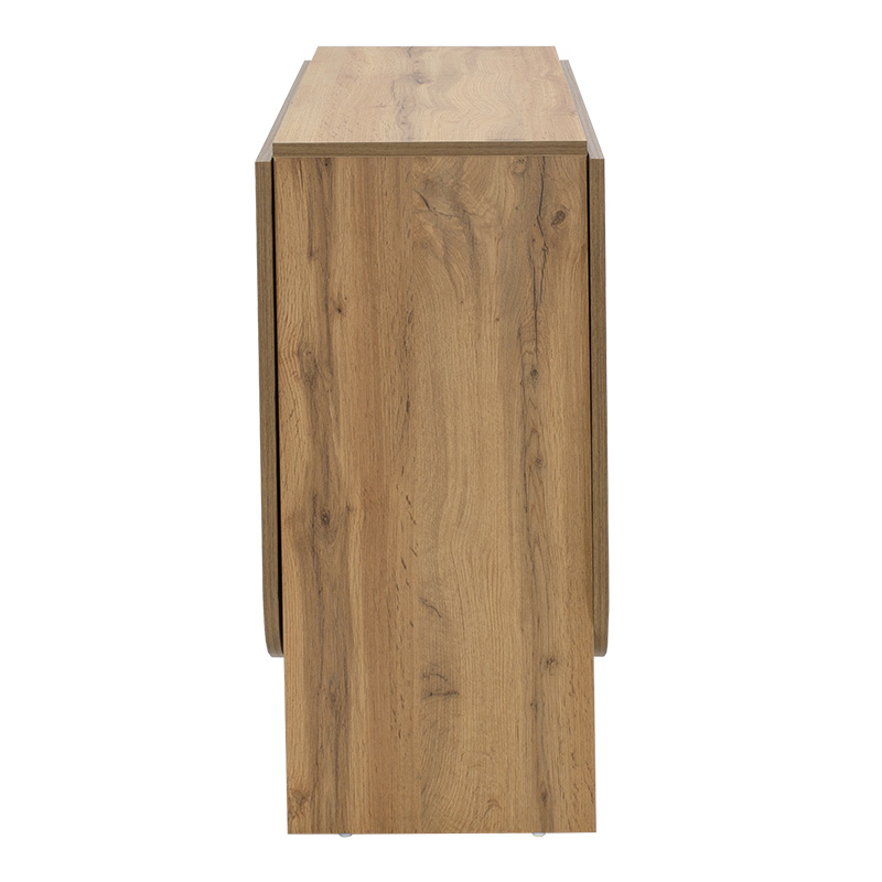 Τραπέζι Julian pakoworld πολυμορφικό-επεκτεινόμενο χρώμα gold oak 37x80x75.5εκ