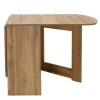 Τραπέζι Julian pakoworld πολυμορφικό-επεκτεινόμενο χρώμα gold oak 37x80x75.5εκ