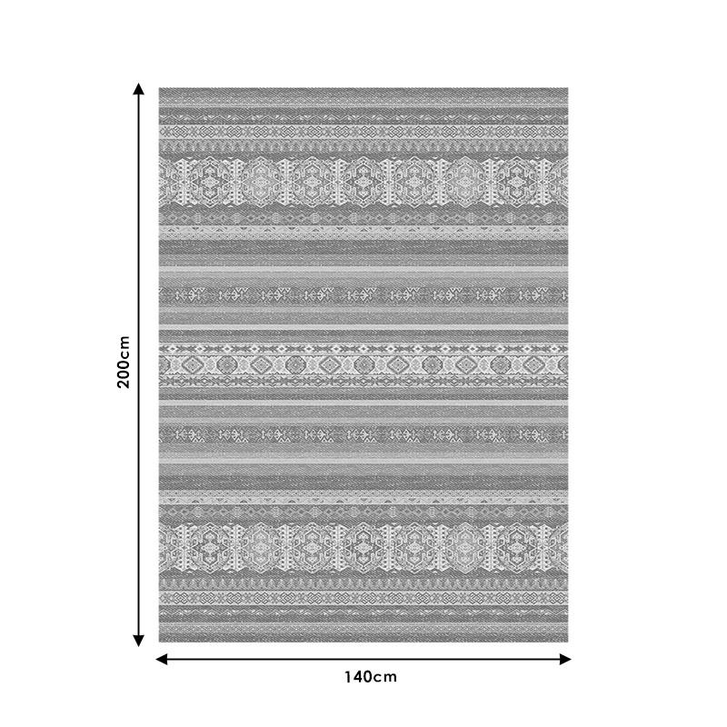 Χαλί PWC-0014 pakoworld κεραμιδί 140x200εκ