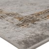 Χαλί PWC-0031 pakoworld ανοιχτό γκρι-χρυσό 140x200εκ