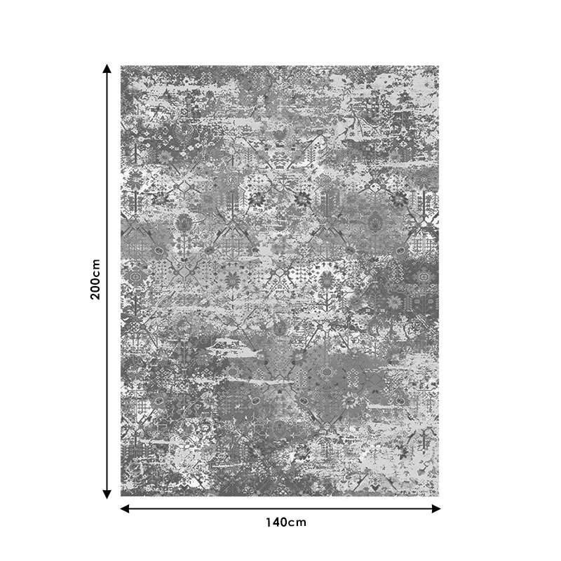 Χαλί PWC-0015 pakoworld πολύχρωμο 140x200εκ