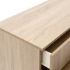 Συρταριέρα Deco pakoworld με τέσσερα συρτάρια χρώμα sonoma 80x43,5x76εκ