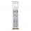 Βιτρίνα - στήλη Snow pakoworld με led strip χρώμα λευκό με νερά-sonoma 48x33x198εκ