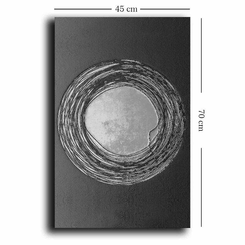 Πίνακας σε καμβά Zesan pakoworld με ψηφιακή εκτύπωση 45x3x70εκ