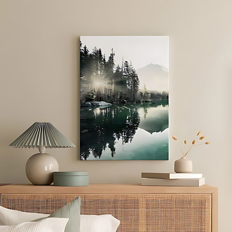 Πίνακας σε καμβά Siely pakoworld με ψηφιακή εκτύπωση 40x3x60εκ