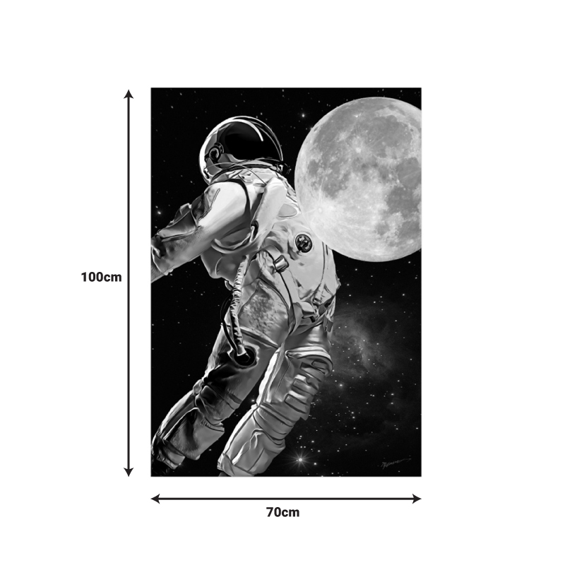 Πίνακας σε καμβά Mallo Ι Inart 70x3.5x100εκ