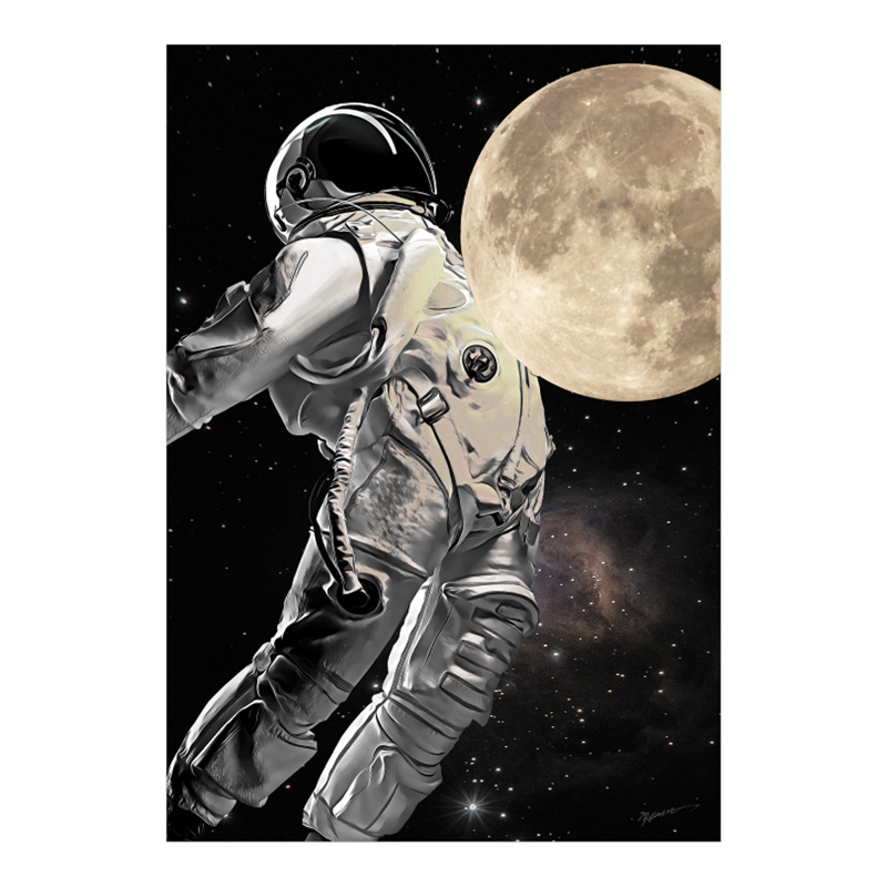 Πίνακας σε καμβά Mallo Ι Inart 70x3.5x100εκ