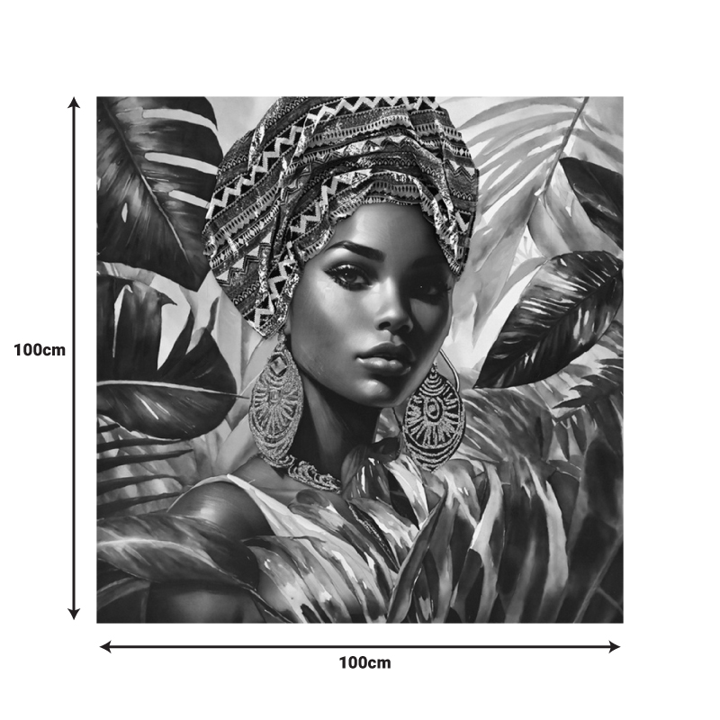 Πίνακας σε καμβά Gangalo Ι Inart 100x3x100εκ