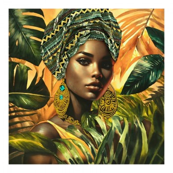 Πίνακας σε καμβά Gangalo Ι Inart 100x3x100εκ