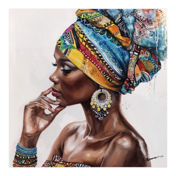 Πίνακας σε καμβά Jalo Ι Inart 80x3.5x80εκ