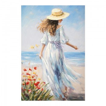 Πίνακας σε καμβά Avra Ι Inart 60x3x90εκ