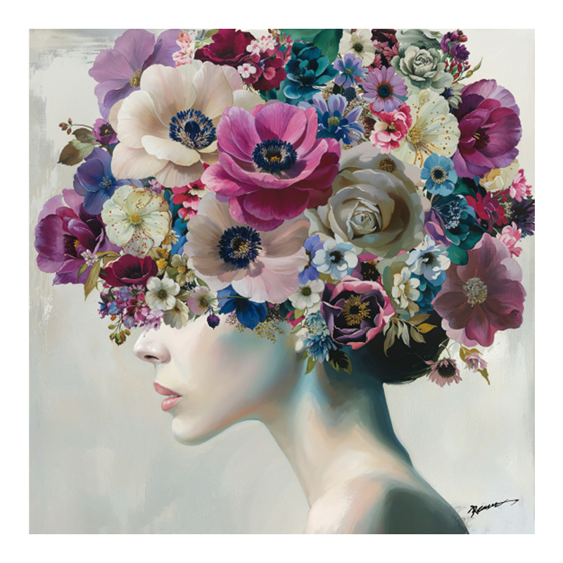 Πίνακας σε καμβά Mavare Ι Inart 100x3.5x100εκ