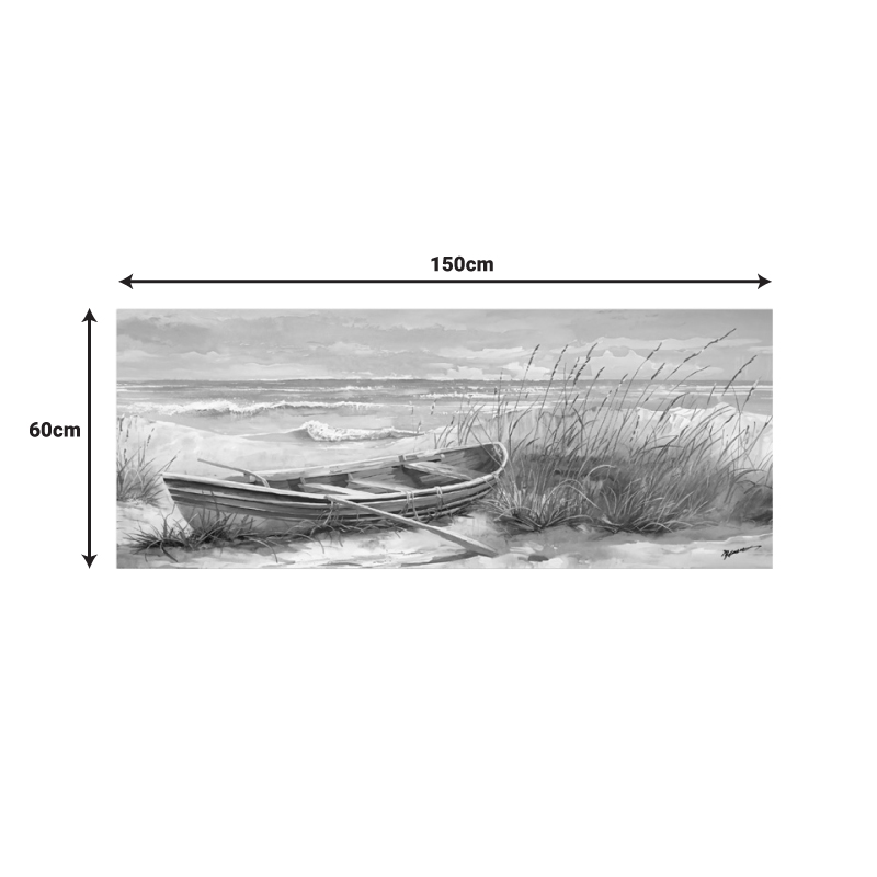 Πίνακας σε καμβά Barcu Inart 150x3.5x60εκ