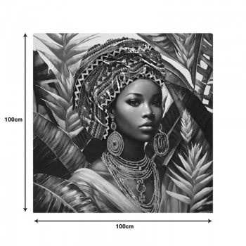 Πίνακας σε καμβά Gangalo Inart 100x3x100εκ