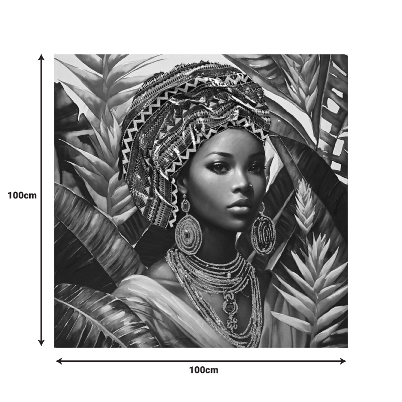 Πίνακας σε καμβά Gangalo Inart 100x3x100εκ