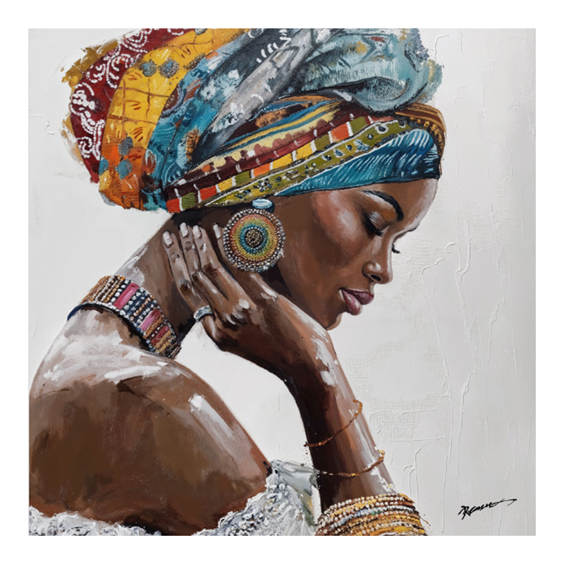 Πίνακας σε καμβά Jalo Inart 80x3.5x80εκ