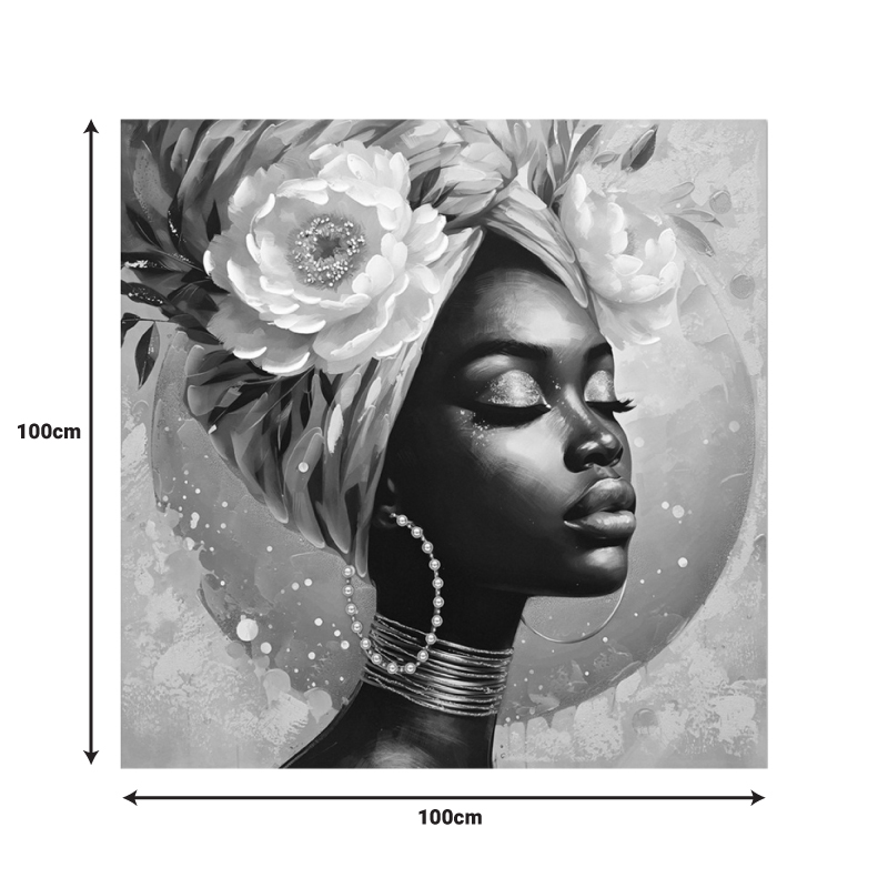 Πίνακας σε καμβά Giara Inart 100x3x100εκ