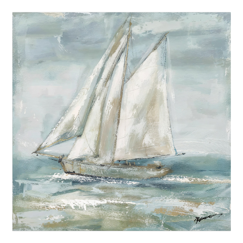 Πίνακας σε καμβά Siedo Inart 70x3.5x70εκ