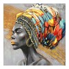Πίνακας σε καμβά Africana I Inart 100x3x100εκ