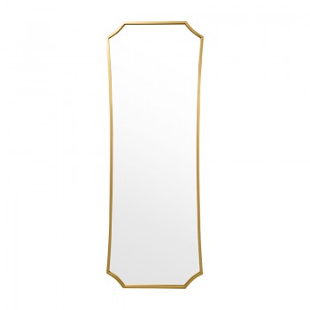 Καθρέπτης Torfu pakoworld χρυσό 56x2x165εκ