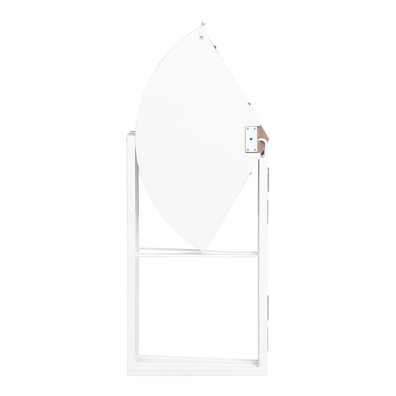 Τραπέζι Talen pakoworld σε λευκή απόχρωση Φ80x74εκ