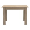 Τραπεζαρία Manka-Bella pakoworld σετ 5τεμ σε sonoma απόχρωση 110x80x70εκ