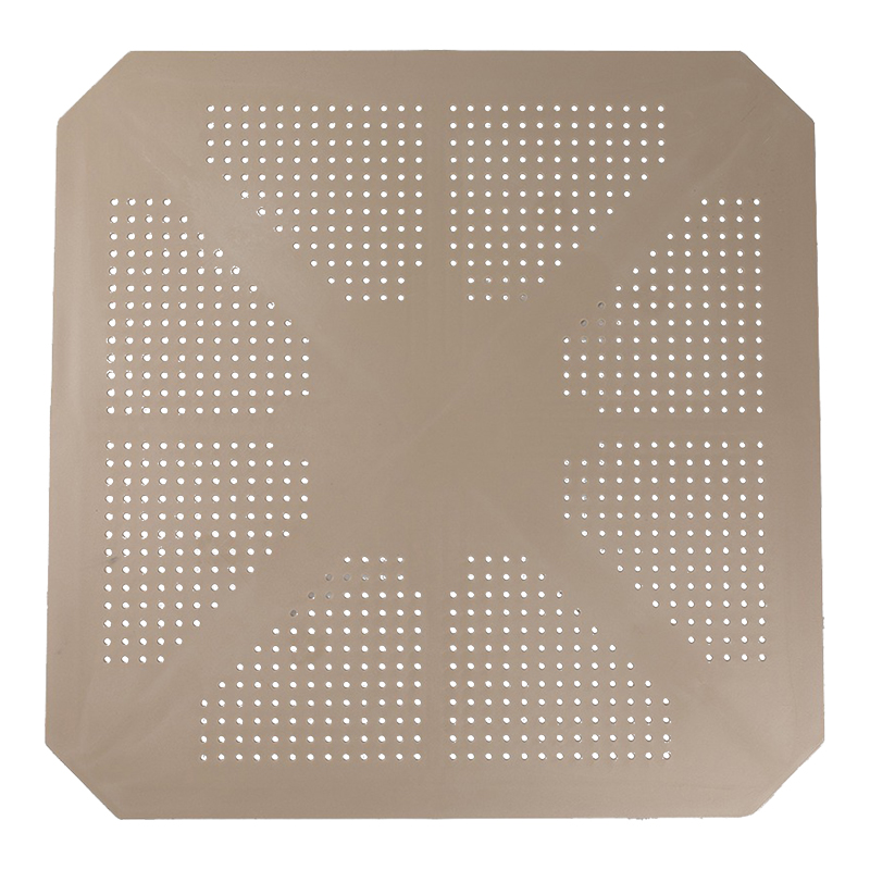 Τραπέζι Icon  pakoworld PP σε απόχρωση cappucino 80x80x74.5εκ