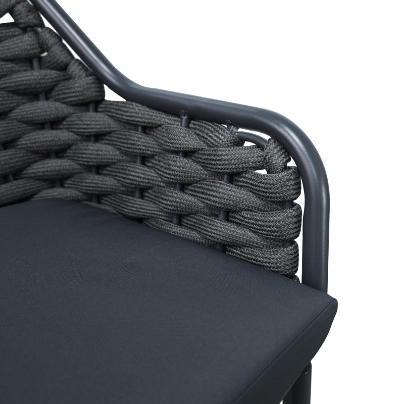 Σκαμπό μπαρ Zuki pakoworld αλουμίνιο με γκρι σκελετό και μαξιλάρι 55x54x109εκ