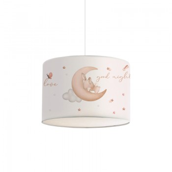 Παιδικό φωτιστικό οροφής Gary pakoworld πολύχρωμο-λευκό Φ24x21εκ