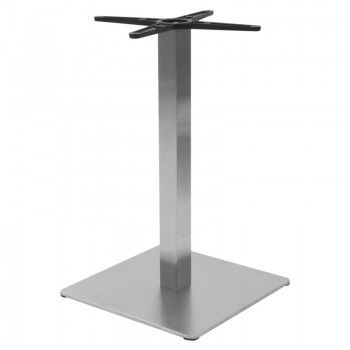 Βάση τραπεζιού justify pakoworld αλουμινίου 45x45x72εκ