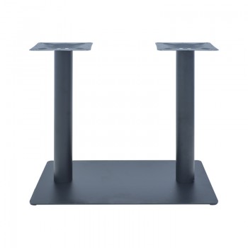 Βάση τραπεζιού Givosa pakoworld μεταλλική σε μαύρη απόχρωση 70x40x72εκ