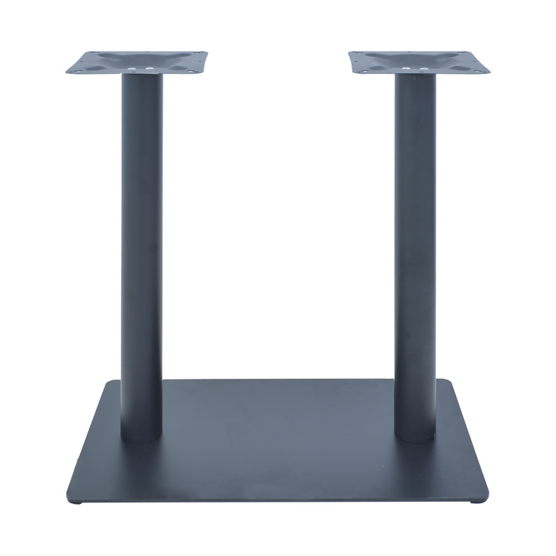 Βάση τραπεζιού Givosa pakoworld μεταλλική σε μαύρη απόχρωση 70x40x108εκ