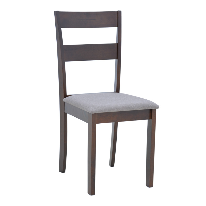 Καρέκλα Dallan  pakoworld σε καρυδί απόχρωση 40x47.5x89εκ