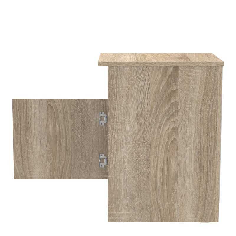 Κομοδίνο Galdi pakoworld σε sonoma απόχρωση 40x45x60εκ