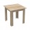 Τραπέζι Manka I pakoworld σε sonoma απόχρωση 80x80x77εκ